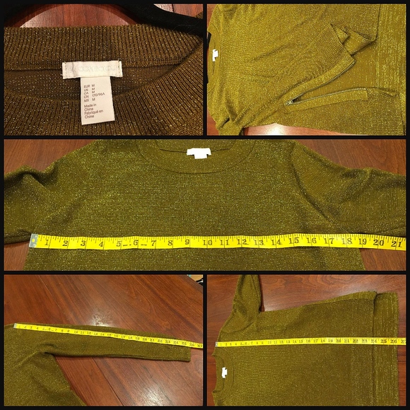 H&M side zip top - Picture 2 of 2